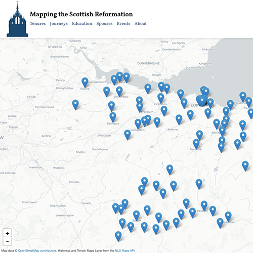 Mapping the Scottish Reformation Logo