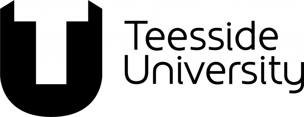 Logo of the Teesside University
